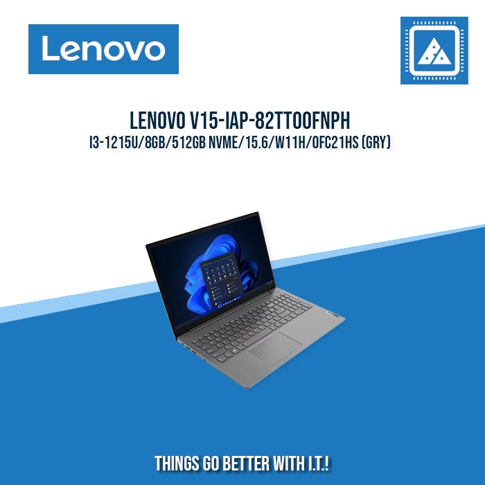 LENOVO V15-IAP-82TT00FNPH I5-1235U/8GB/512GB NVME |  BEST FOR STUDENTS AND FREELANCERS LAPTOP LENOVO V15-IAP-82TT00FNPH I5-1235U/8GB/512GB NVME |  BEST FOR STUDENTS AND FREELANCERS LAPTOP